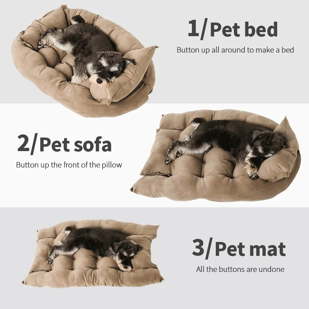PawHaven Dog Mat – Ultra-Soft Orthopedic Pet Bed Mat for Crates, Floors & Travel