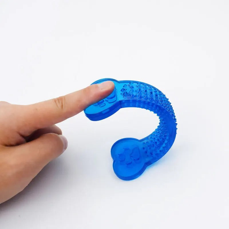 Rubber Bone Chew Toy for Aggressive Dog Chewers