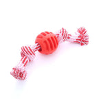 Dog Chew Toy – Durable Cotton Rope with Double Knot for Tugging & Dental Care