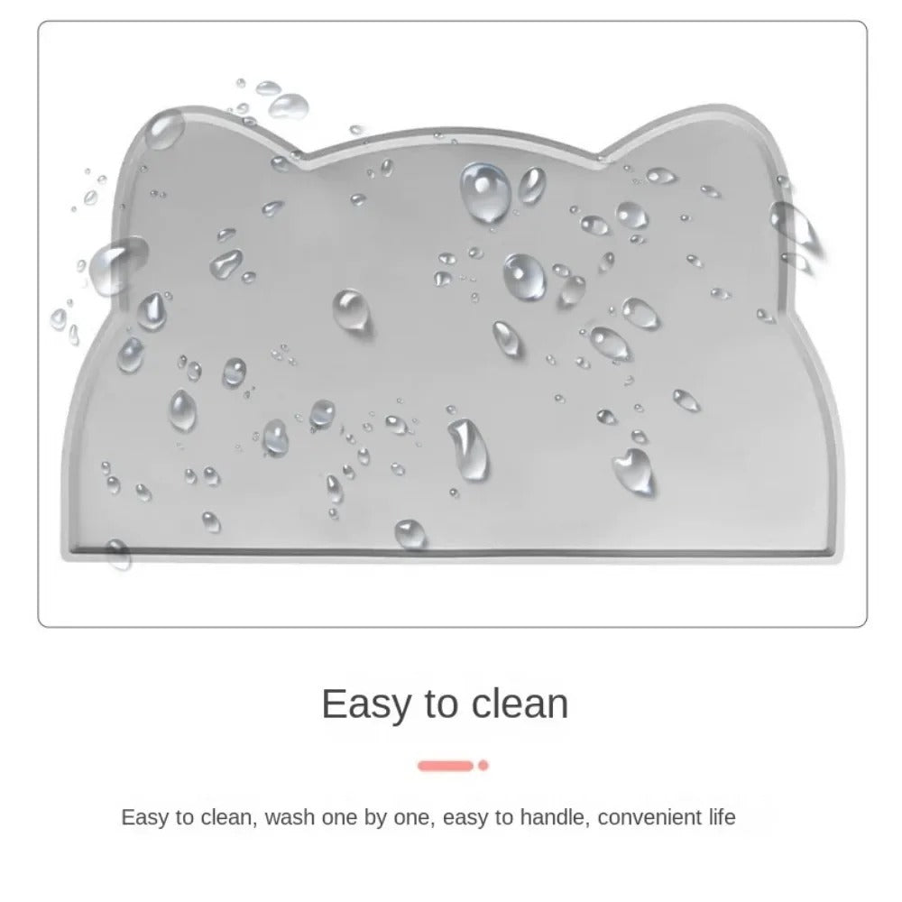 AquaShield Pet Mat – Waterproof Feeding Mat for Dogs & Cats