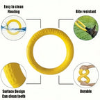 Flying Disc Training Ring Puller – Durable Dog Toy for Fetch, Tug & Water Play