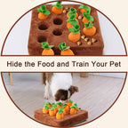 CarrotFarm Dog Toy – Interactive Chew Toy for Instinctual Play