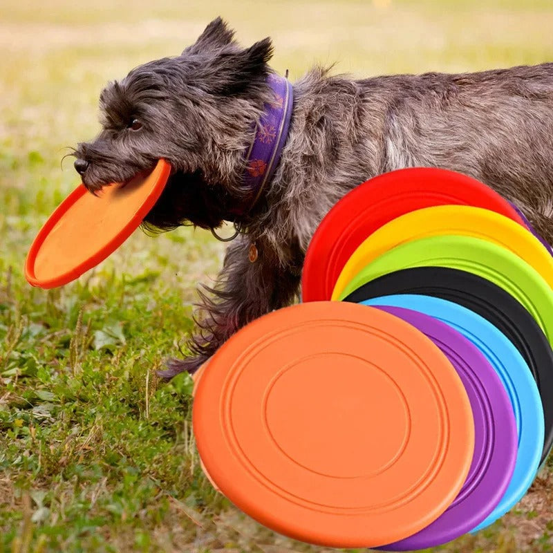 Flying Disc Dog Toy – Durable & Water-Splashing Fetch Toy for Active Dogs