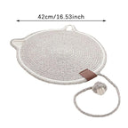 Cat Scratching Rug – Natural Sisal Double-Sided Scratcher for Indoor Cats