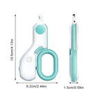 Professional Pet Nail Clipper with Built-in LED Light
