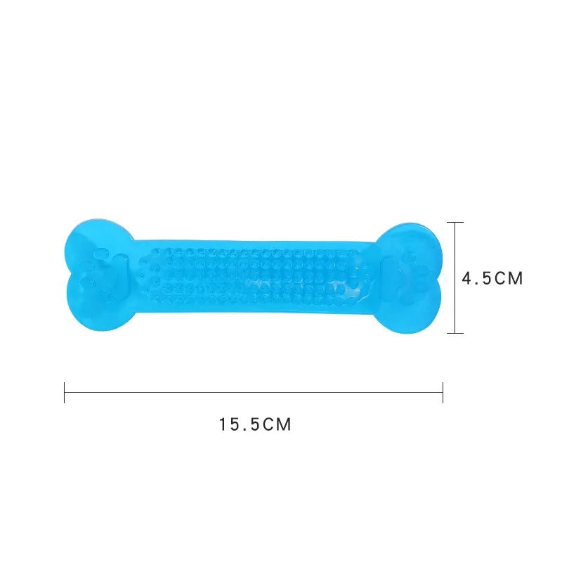 Rubber Bone Chew Toy for Aggressive Dog Chewers