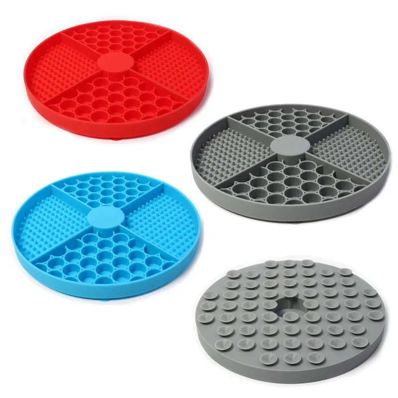 CalmBite Lick Mat for Dogs & Cats – Stress-Relieving Slow-Feeding Mat