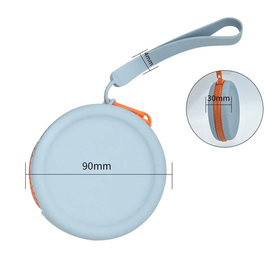 Portable Silicone Dog Treat Bag – Hands-Free Training & Walks!
