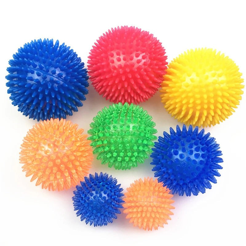 Spike Ball Chew Toy for Dogs & Cats – Dental Health Dog Toy