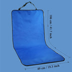 Car Back Seat Cover for Dogs & Pets – Waterproof, Non-Slip, Easy-Fit