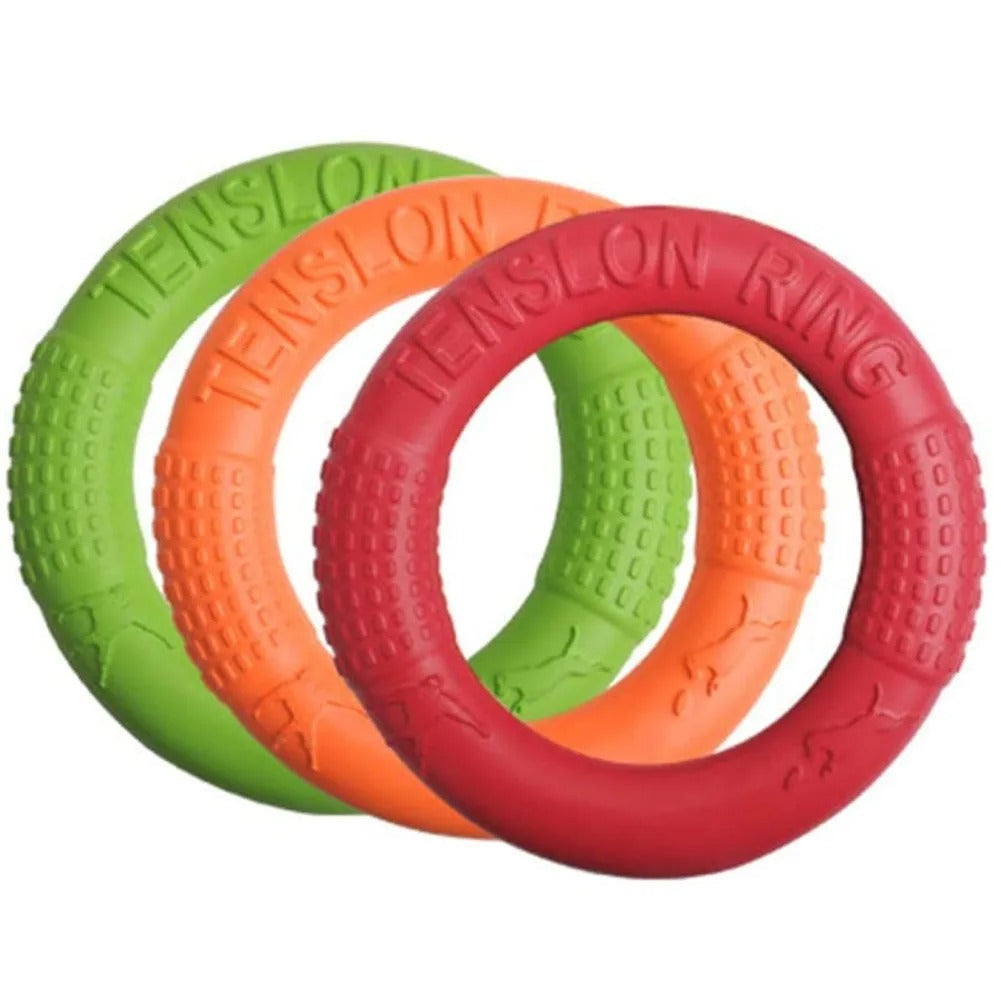 Floating Water Dog Toy Training Ring – Buoyant Fetch Ring for Dogs