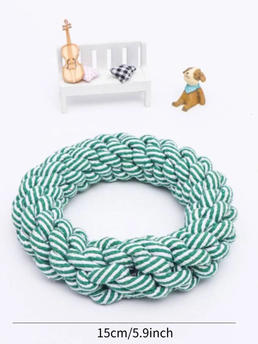 Durable Dog Rope Toy – Heavy-Duty Chew & Tug Toy for Medium & Large Dogs