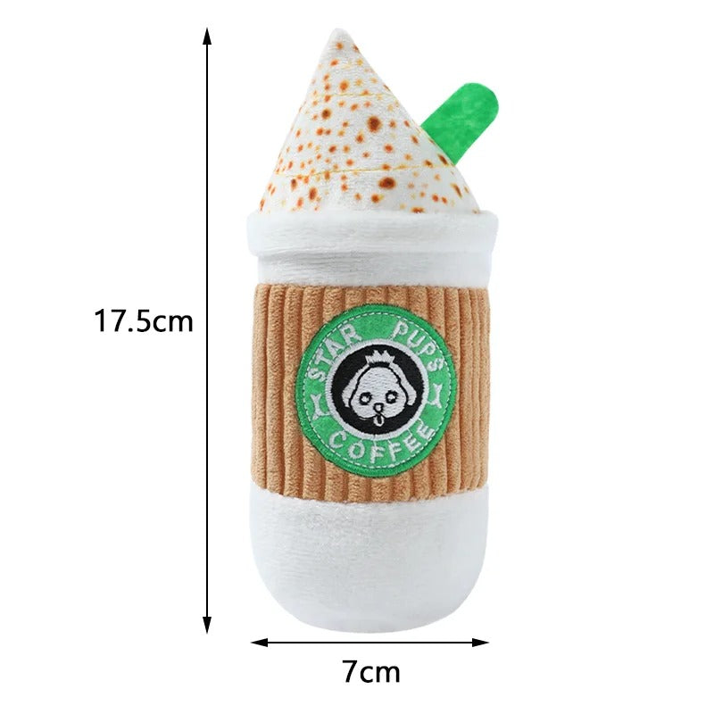 Dog Toy: Doughnut & Pizza-Shaped Chew Toy for Puppies and Adult Dogs