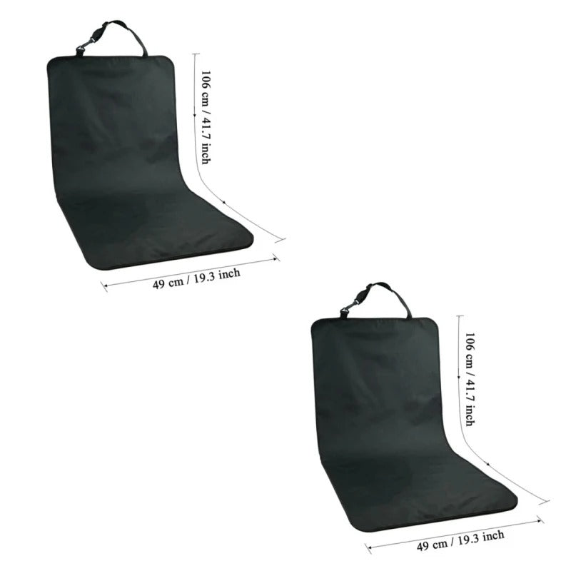 Car Back Seat Cover for Dogs & Pets – Waterproof, Non-Slip, Easy-Fit