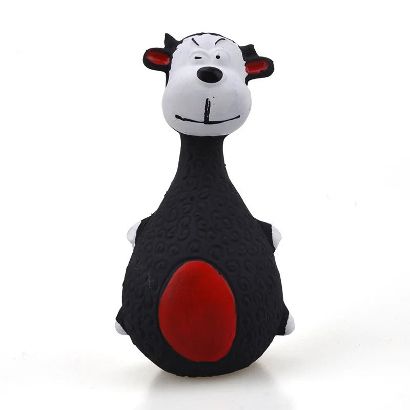 Squeaky Interactive Dog Chew Toy with Thorns & Hooks