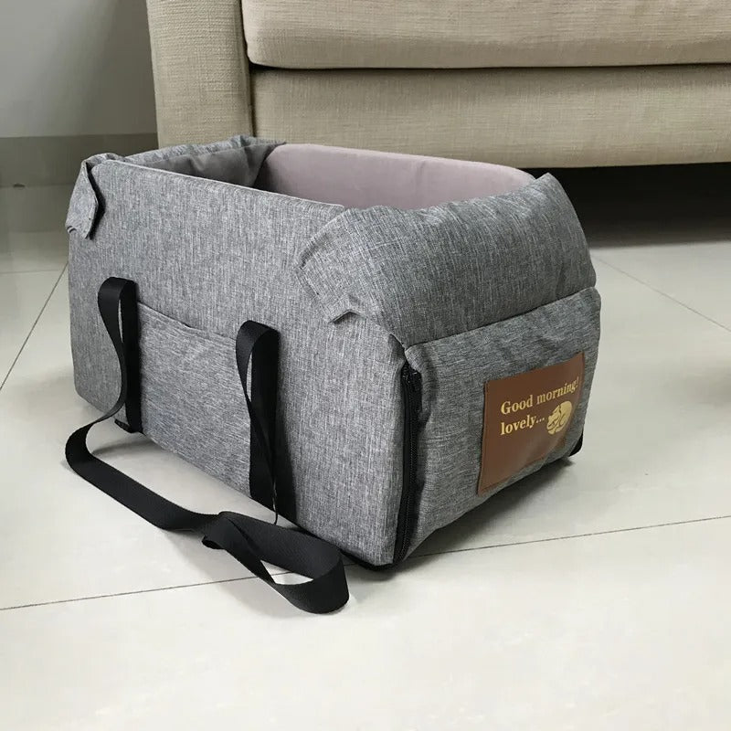 Dog Car Seat Bed – Plush, Secure Travel Bed for Dogs