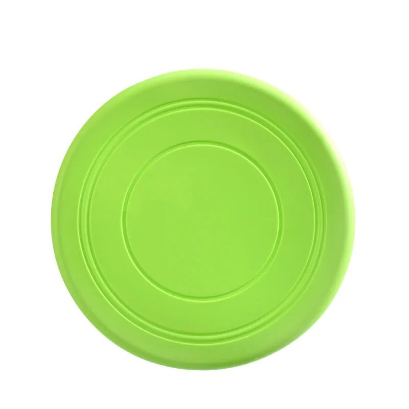 7-Color Silicone Flying Disc Dog Toy – Soft, Durable & Fun!