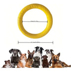 Flying Disc Training Ring Puller – Durable Dog Toy for Fetch, Tug & Water Play