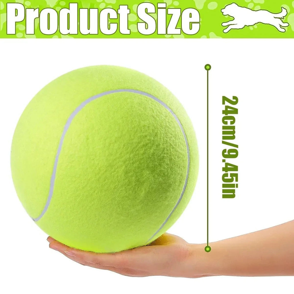 Extra-Large Durable Tennis Ball Dog Toy – Tough Chew Toy for Energetic Dogs
