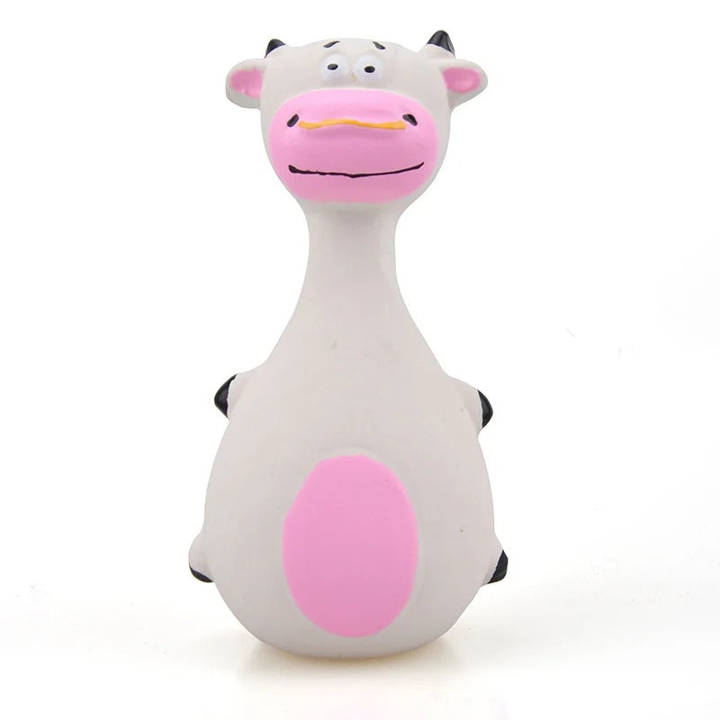 Squeaky Interactive Dog Chew Toy with Thorns & Hooks
