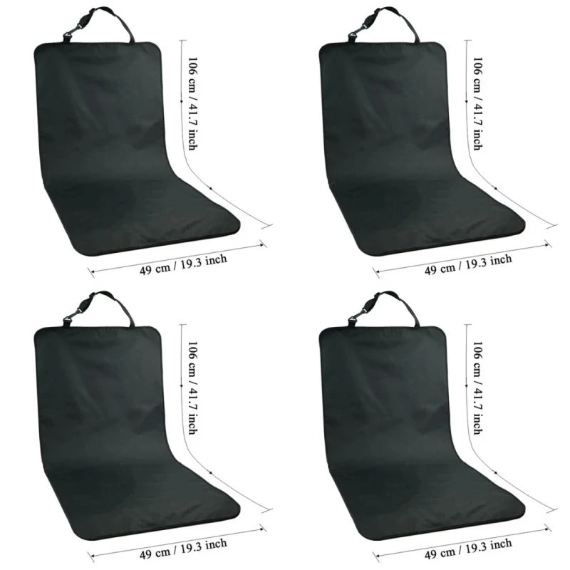 Car Back Seat Cover for Dogs & Pets – Waterproof, Non-Slip, Easy-Fit