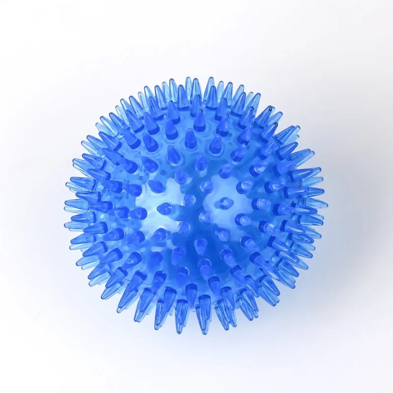 Spike Ball Chew Toy for Dogs & Cats – Dental Health Dog Toy