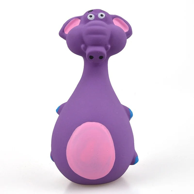 Squeaky Interactive Dog Chew Toy with Thorns & Hooks