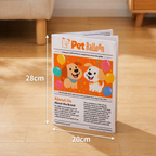 Durable Crinkle Newspaper Dog Toy – Interactive Chew Toy with Satisfying Rustle Sound