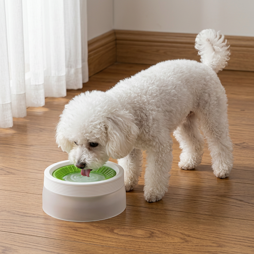No-Spill Dog Water Bowl – Mess-Free Hydration for Active Dogs