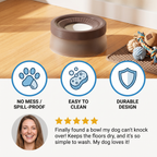 No-Spill Dog Water Bowl – Mess-Free Hydration for Active Dogs