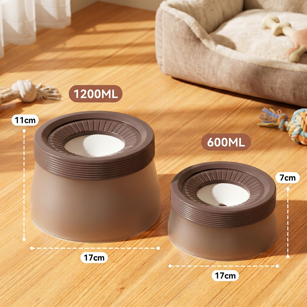 No-Spill Dog Water Bowl – Mess-Free Hydration for Active Dogs