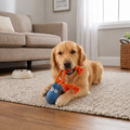 Durable Floating Dental Latex & Rope Dog Toy — Chew, Tug & Splash!