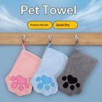 Quick-Drying Pet Towel – Super Absorbent, Soft & Compact for Dogs & Cats