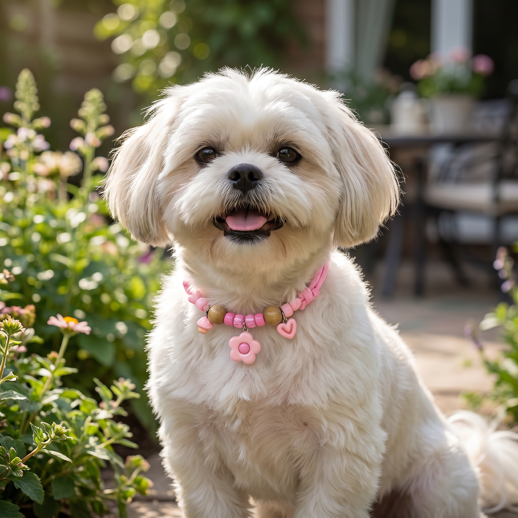 Adorable Insect-Repellent Dog Collar – Safe, Soft & Stylish