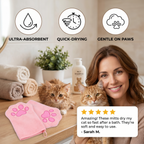 Quick-Drying Pet Towel – Super Absorbent, Soft & Compact for Dogs & Cats