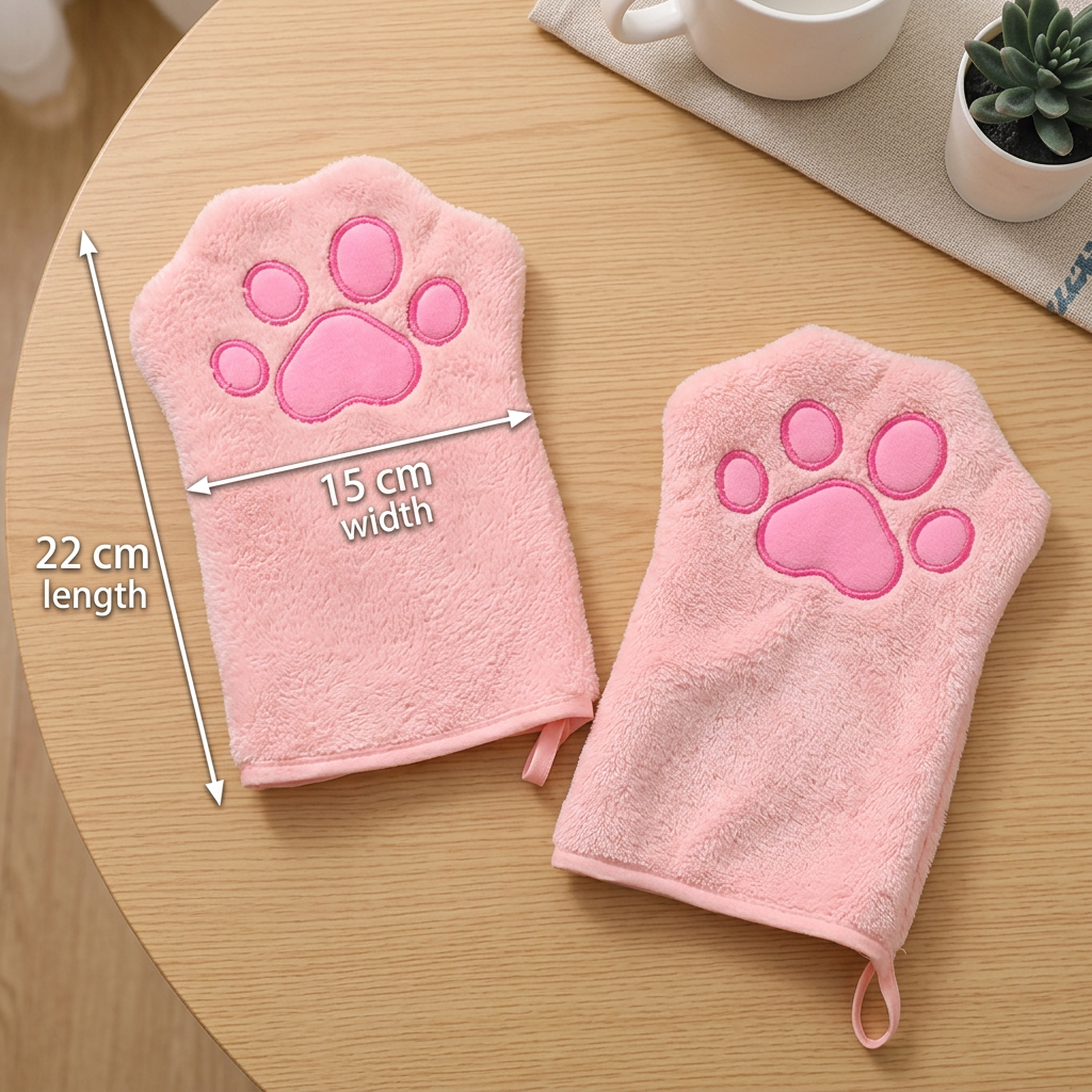 Quick-Drying Pet Towel – Super Absorbent, Soft & Compact for Dogs & Cats