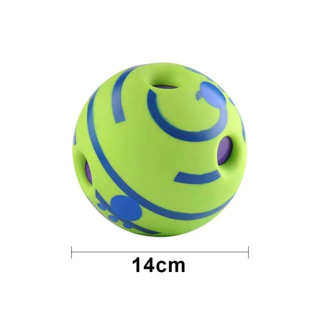 Interactive Dog Play Ball – Bouncing & Sound-Making Toy for Mental Stimulation