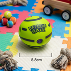 Interactive Squeaky Wobble Dog Ball – Durable Self-Play Toy for Energetic Pups
