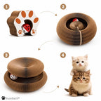 PurePath™ Foldable Cat Scratcher - Durable & Space-Saving