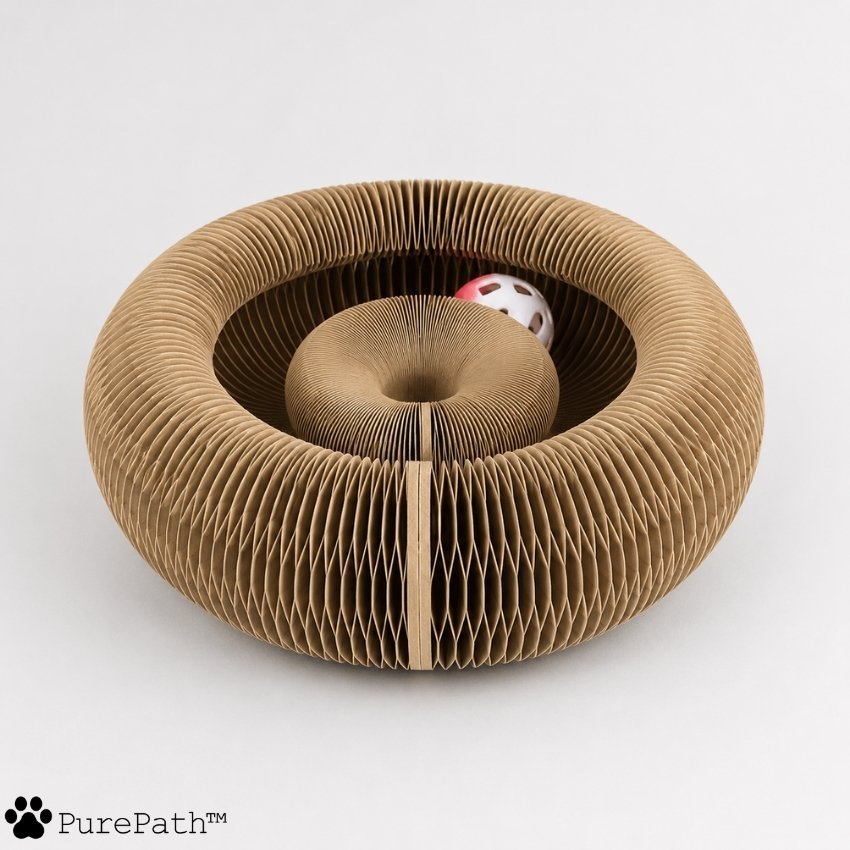 PurePath™ Foldable Cat Scratcher - Durable & Space-Saving