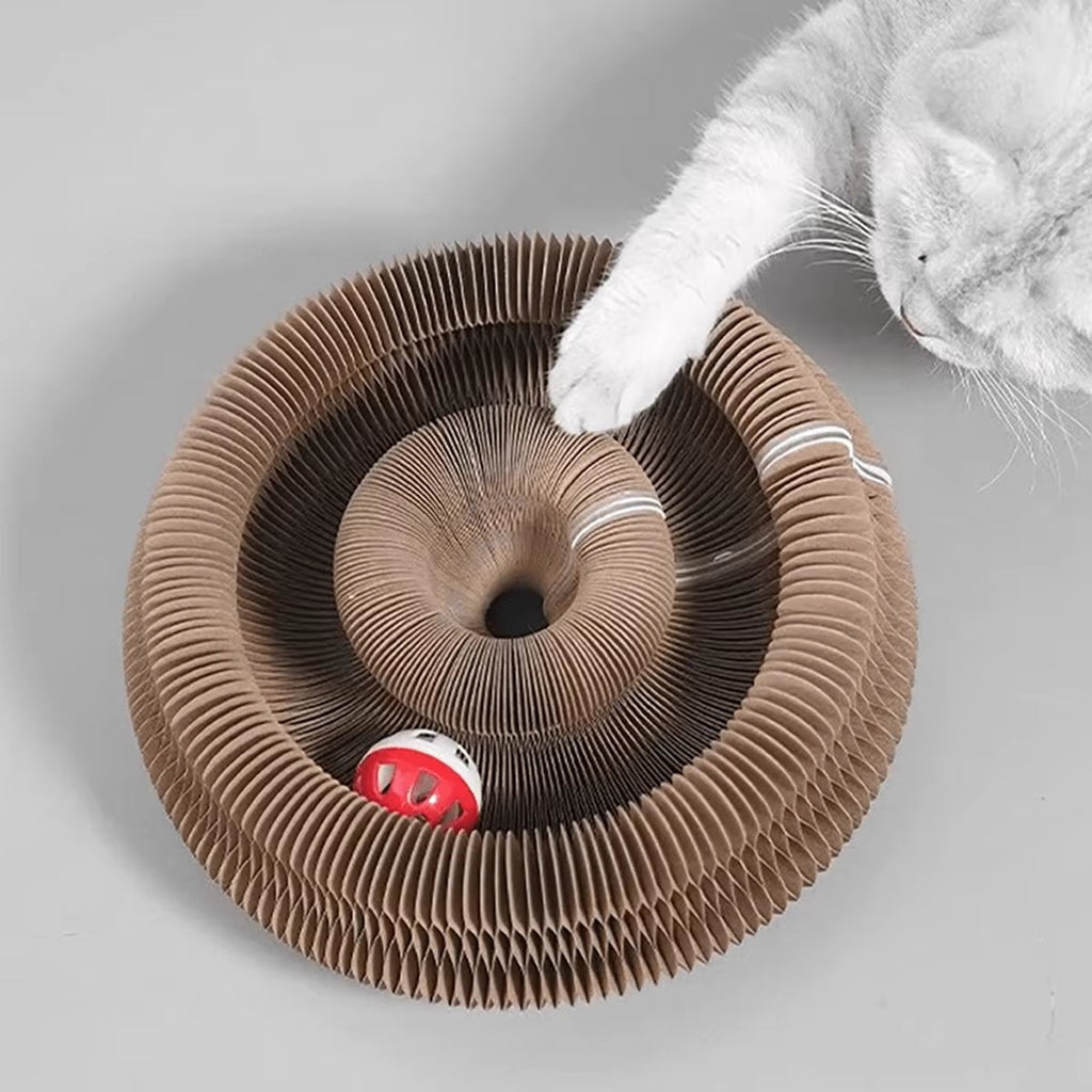 PurePath™ Foldable Cat Scratcher - Durable & Space-Saving