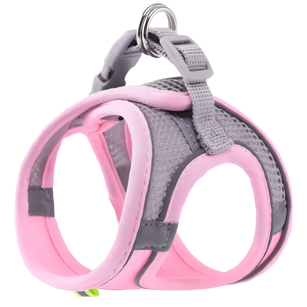Soft Mesh Adjustable Pet Harness for Small Dogs & Cats