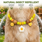 Adorable Insect-Repellent Dog Collar – Safe, Soft & Stylish